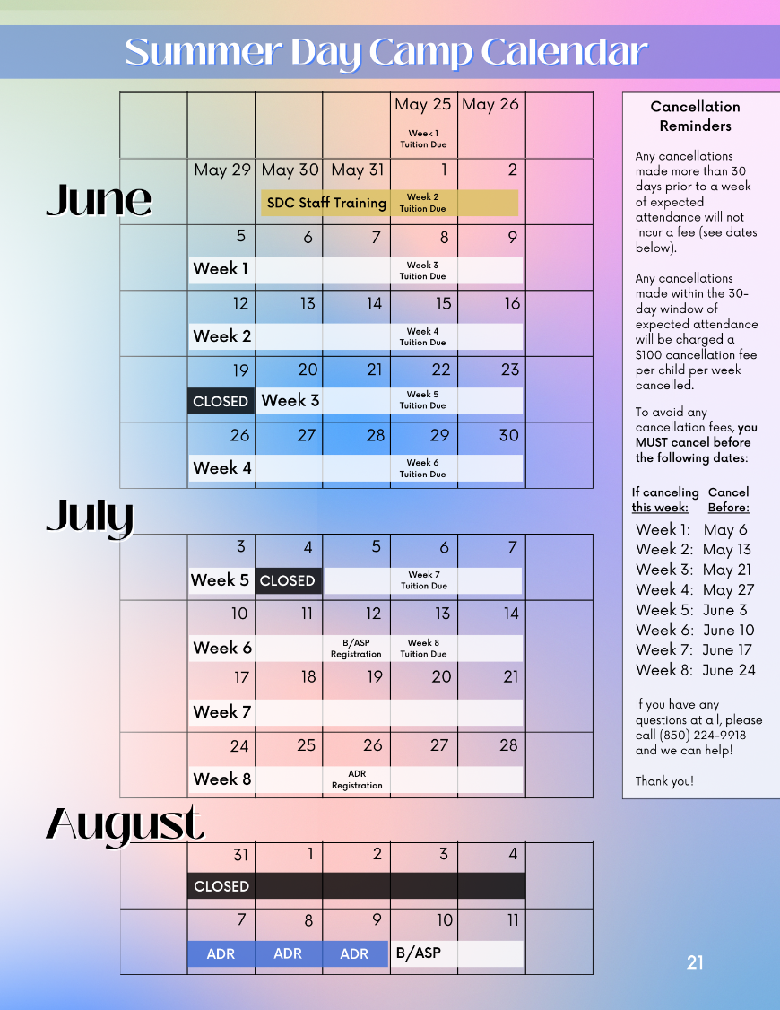 East Hill Weekday Children's Program